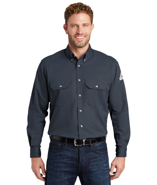 Bulwark EXCEL FR ComforTouch Dress Uniform Shirt. SLU2